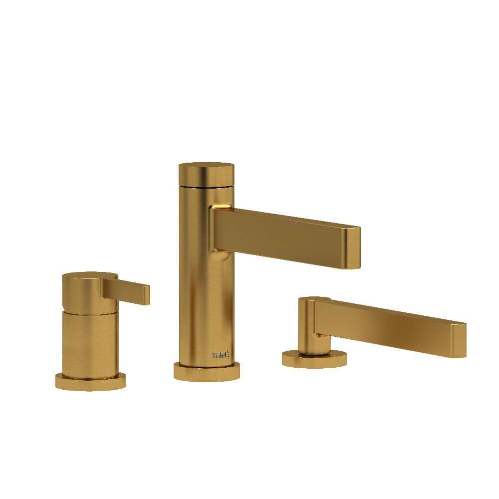 Riobel TPX16BG - Paradox™ 3-Hole Deck Mount Tub Filler Trim Riobel TPX16BG - Paradox™ 3-Hole Deck Mount Tub Filler Trim