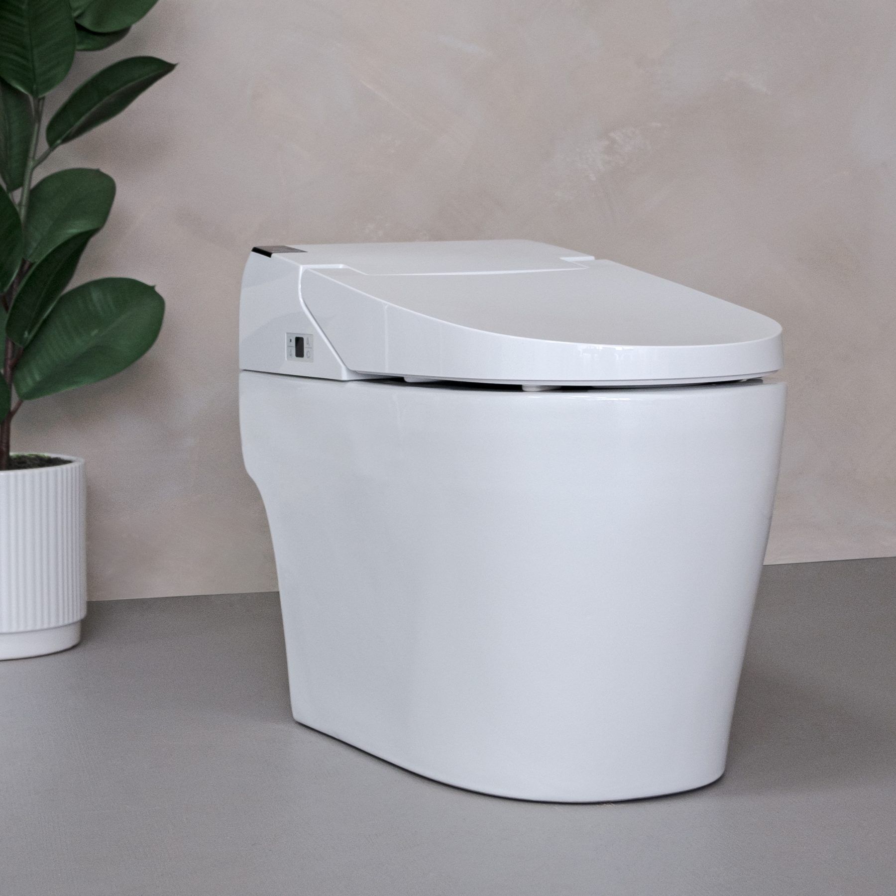 ABITA-Buongiorno Smart Toilet Bidet - White ABITA-Buongiorno Smart Toilet Bidet - White