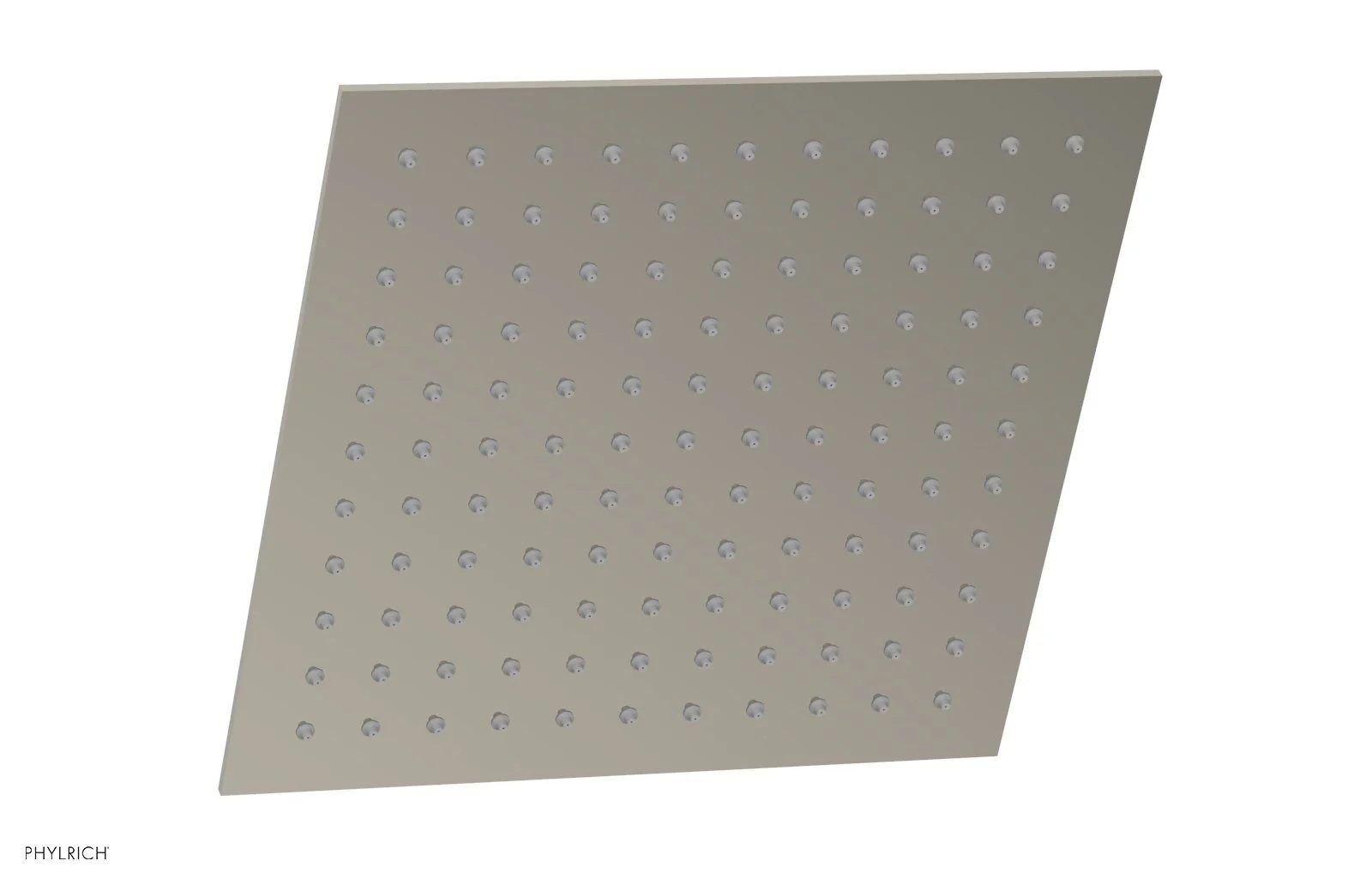 PHYLRICH - 12" Square Shower Head - POLISHED NICKEL PHYLRICH - 12" Square Shower Head - POLISHED NICKEL