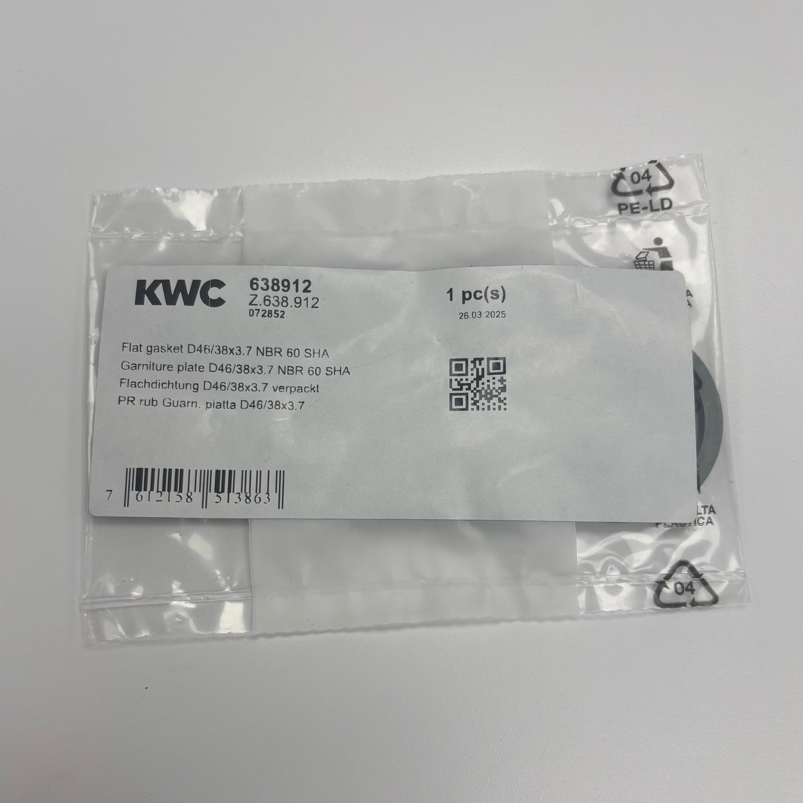 KWC - FLAT GASKET D46/38X3.7 KWC - FLAT GASKET D46/38X3.7