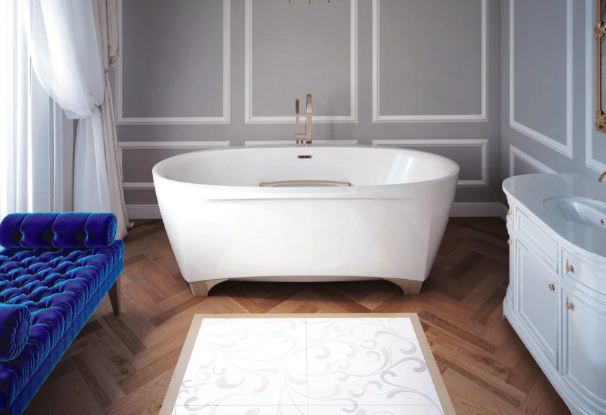 BAIN ULTRA - SCALA 72"X42" BATHTUB - WHITE BAIN ULTRA - SCALA 72"X42" BATHTUB - WHITE
