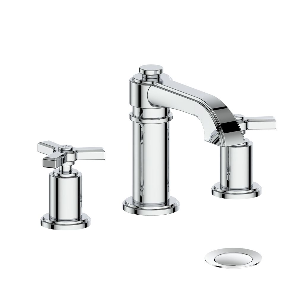 Vogt BF.Z3.1301 - Zehn 8" C.C. Lavatory Faucet with Pop-up Drain Vogt BF.Z3.1301 - Zehn 8" C.C. Lavatory Faucet with Pop-up Drain