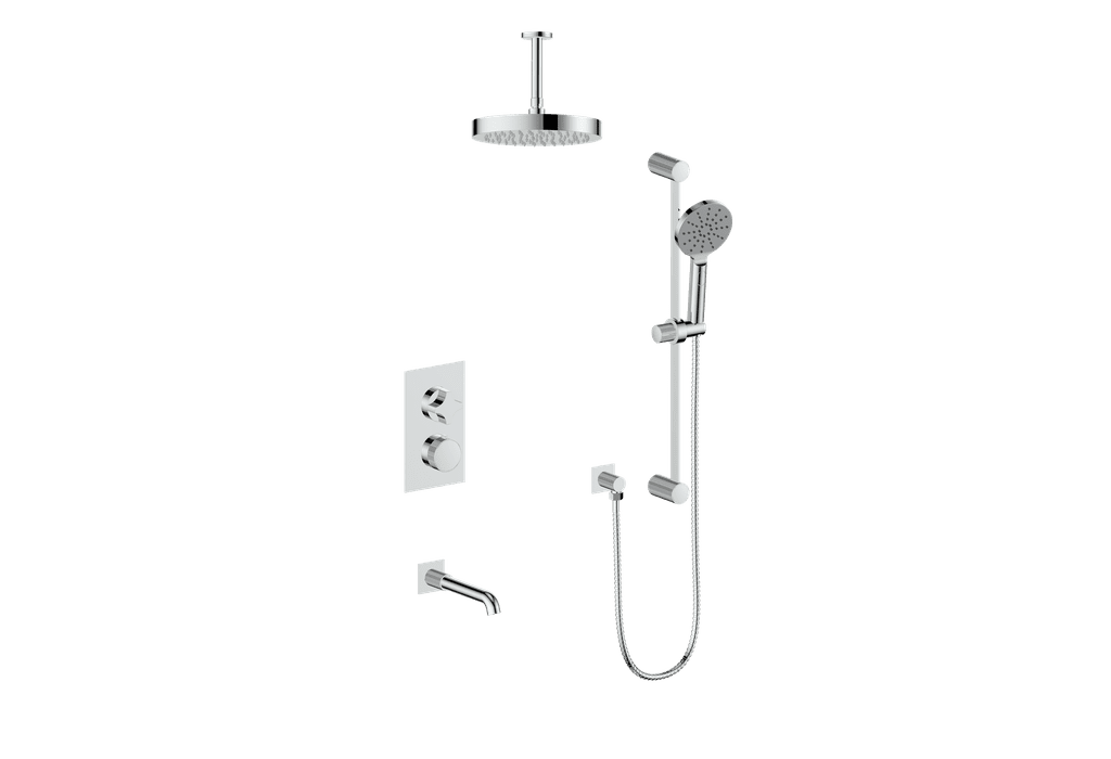 Vogt TM.M2.320.316 - Mond Trim for 3-Way TH Shower Kit with 6" Ceiling Arm Vogt TM.M2.320.316 - Mond Trim for 3-Way TH Shower Kit with 6" Ceiling Arm