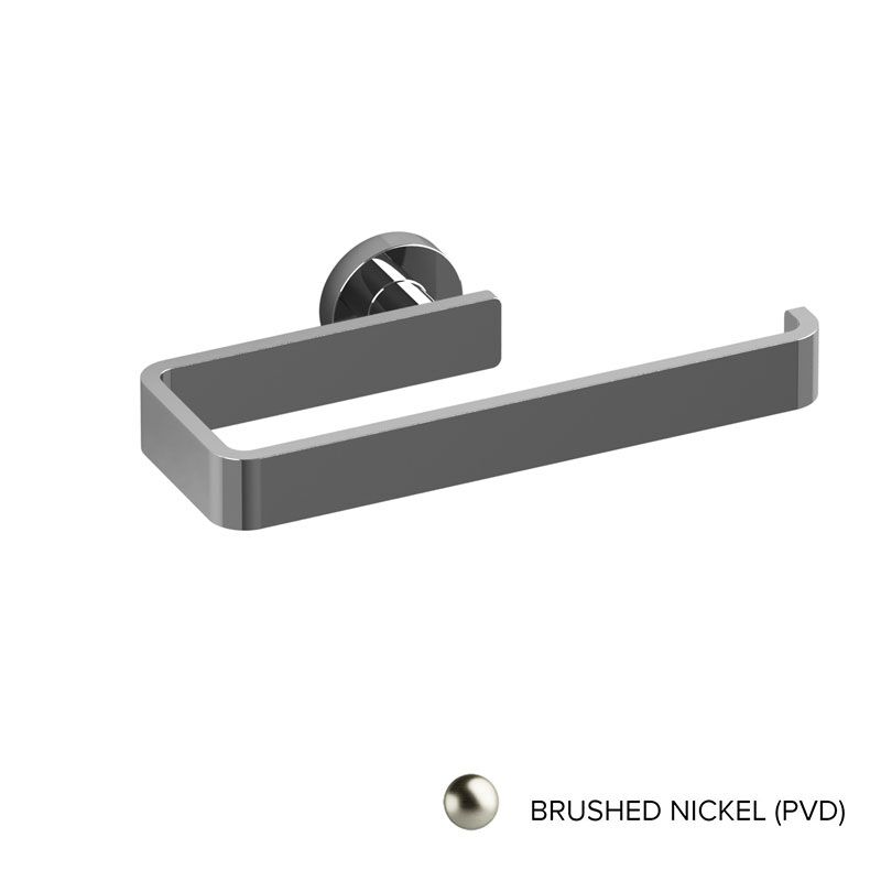Riobel PX7BN - PARADOX, TOWEL RING, IN BRUSHED NICKEL Riobel PX7BN - PARADOX, TOWEL RING, IN BRUSHED NICKEL