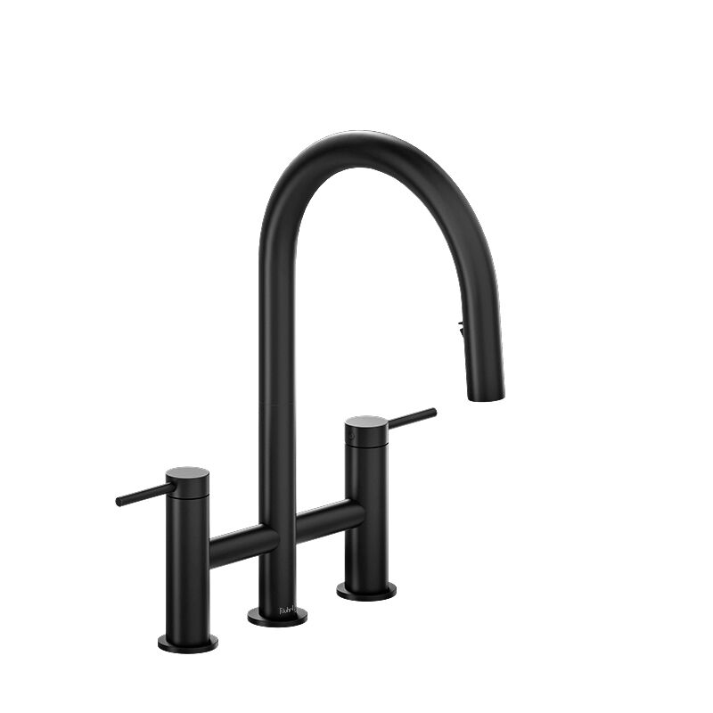 Riobel AZ400BK - Azure Kitchen Faucet with Spray Riobel AZ400BK - Azure Kitchen Faucet with Spray