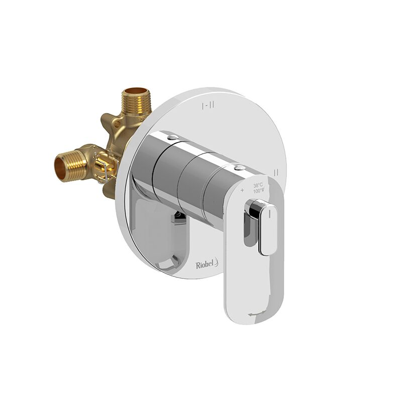 Riobel EV93C - 2-way Type T/P coaxial complete valve