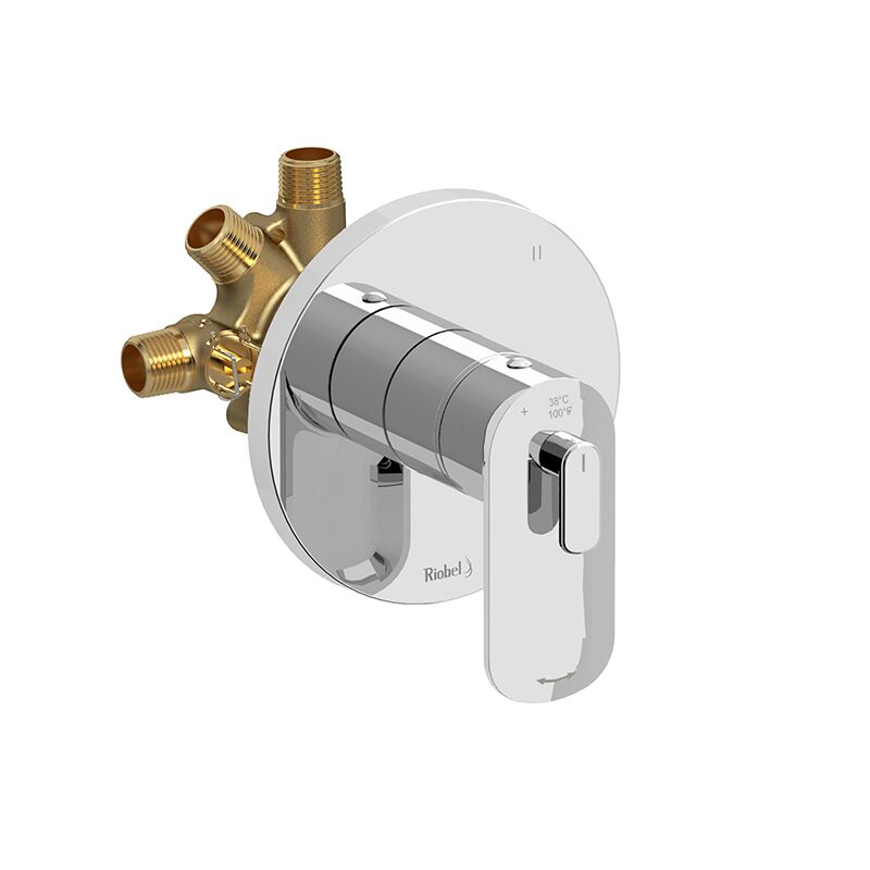 Riobel EV95C - 3-way Type T/P coaxial complete valve
