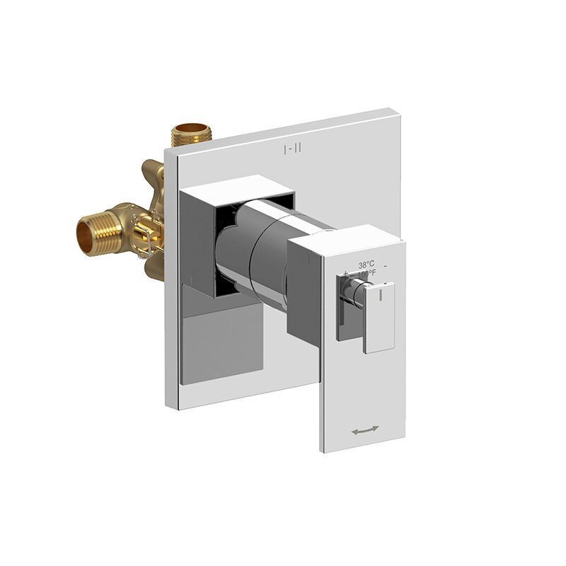 Riobel QA93C - 2-way Type T/P coaxial complete valve