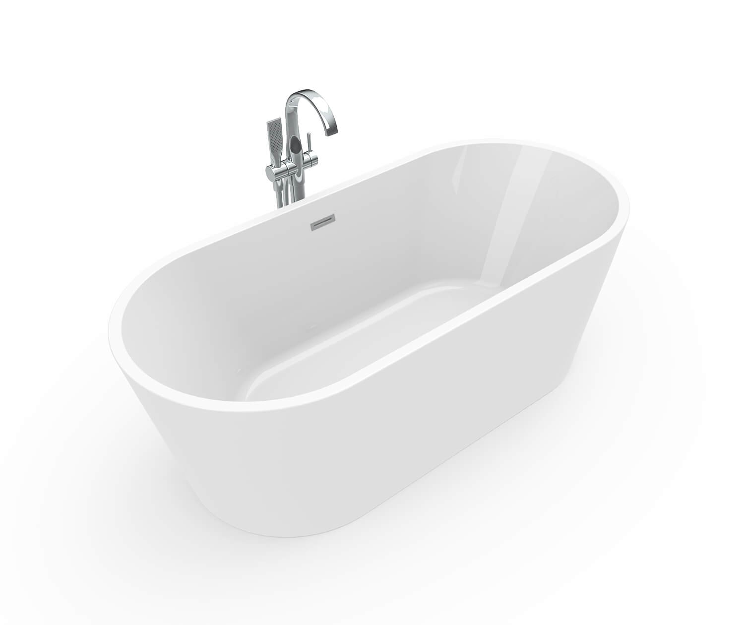 MAAX 105742 - Optik 6636 F - 66x36 2-piece freestanding