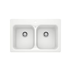 BLANCO 401247 - QUATRUS U 2 Undermount Kitchen Sink - Amati Canada