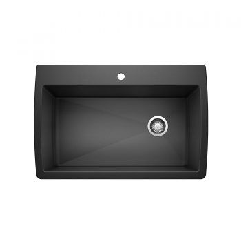 Franke Maris Undermount 25-in x 18.94-in Granite Single Bowl