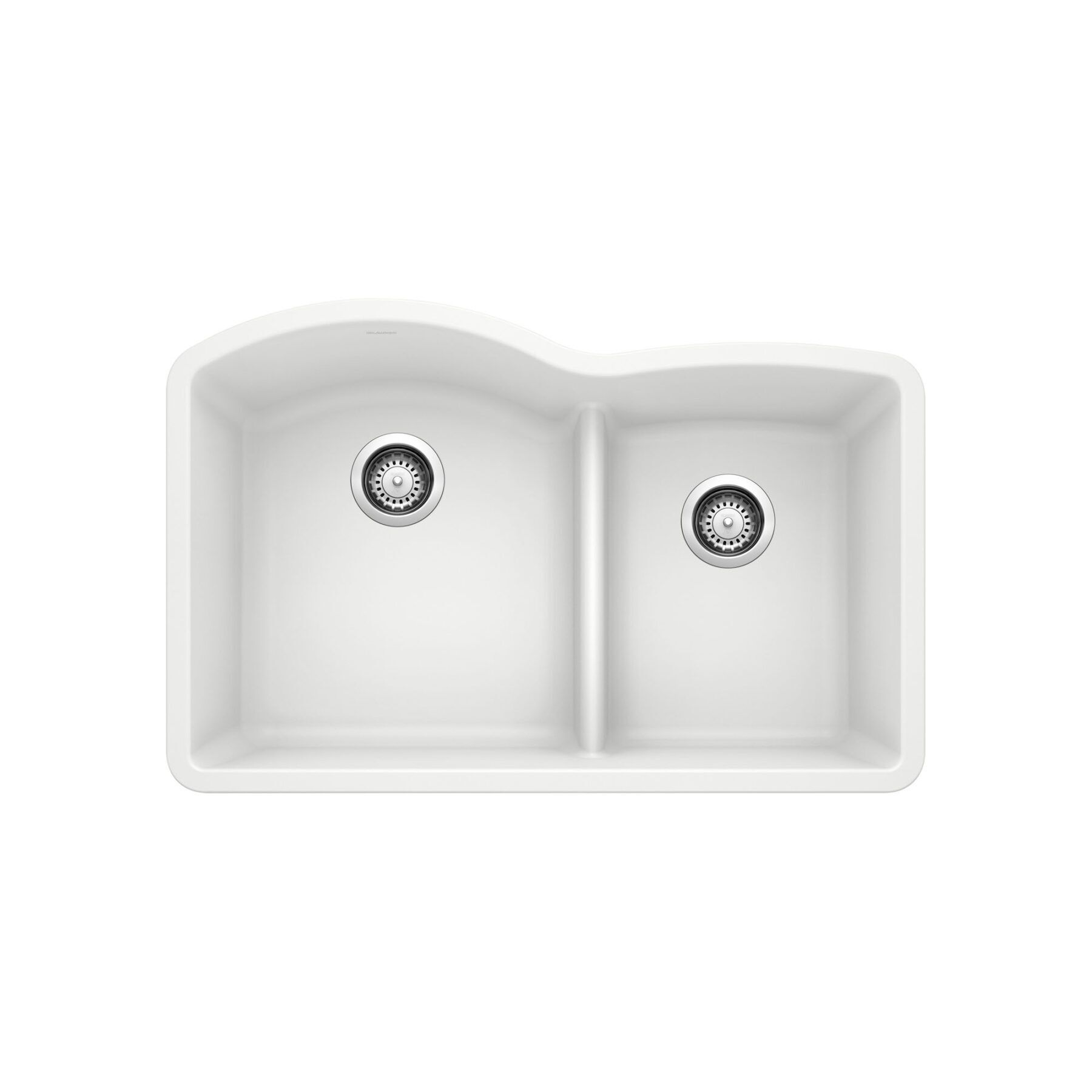 BLANCO 401577 - DIAMOND U 1 ¾ Low Divide Double Bowl Sink BLANCO 401577 - DIAMOND U 1 ¾ Low Divide Double Bowl Sink