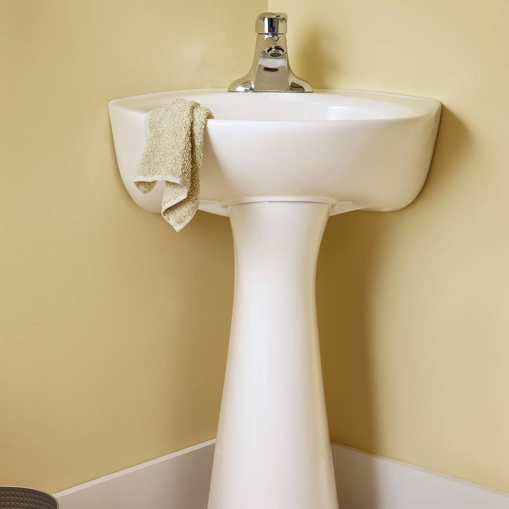 American Standard 0611400.020 - Cornice Pedestal Lavatory-4incc Wht