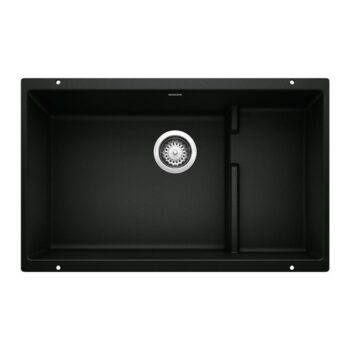 BLANCO-PRECIS CASCADE 28 34 X 18 18 X 7 78 - COAL BLACK (3)