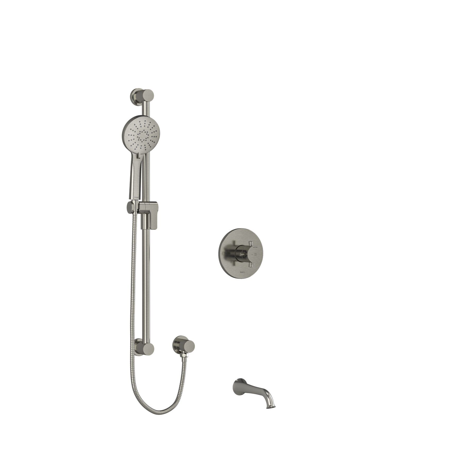Riobel KIT1244EDTM+BN - ½" 2-way Type T/P shower system Riobel KIT1244EDTM+BN - ½" 2-way Type T/P shower system