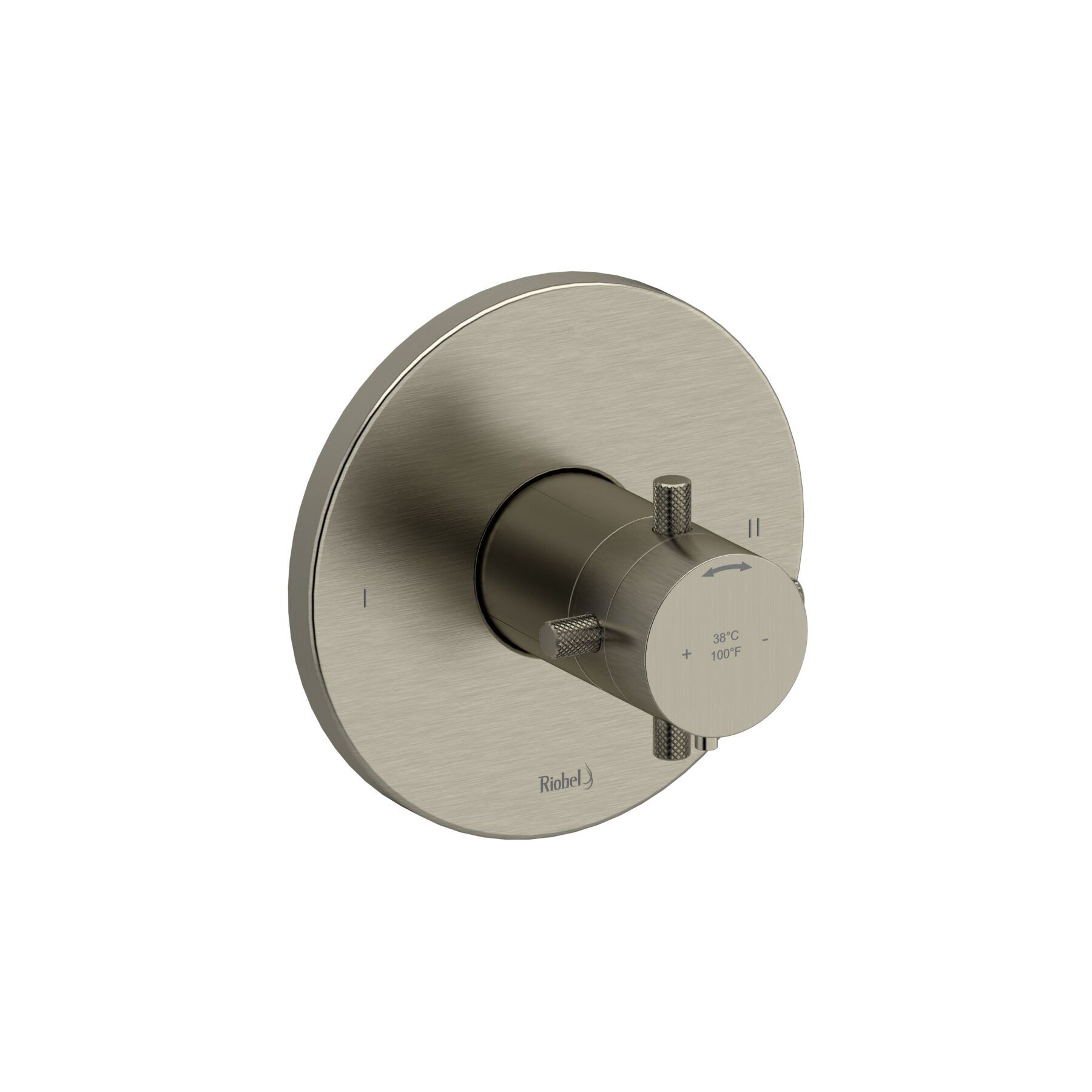 Riobel RUTM44+KNBN - 2-way no share Type T/P complete valve Riobel RUTM44+KNBN - 2-way no share Type T/P complete valve