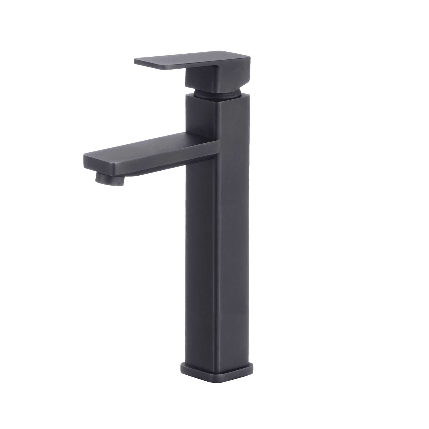 STYLISH - Single Hole Single-Handle Vessel Bathroom Faucet in Matte Black B-121N STYLISH - Single Hole Single-Handle Vessel Bathroom Faucet in Matte Black B-121N