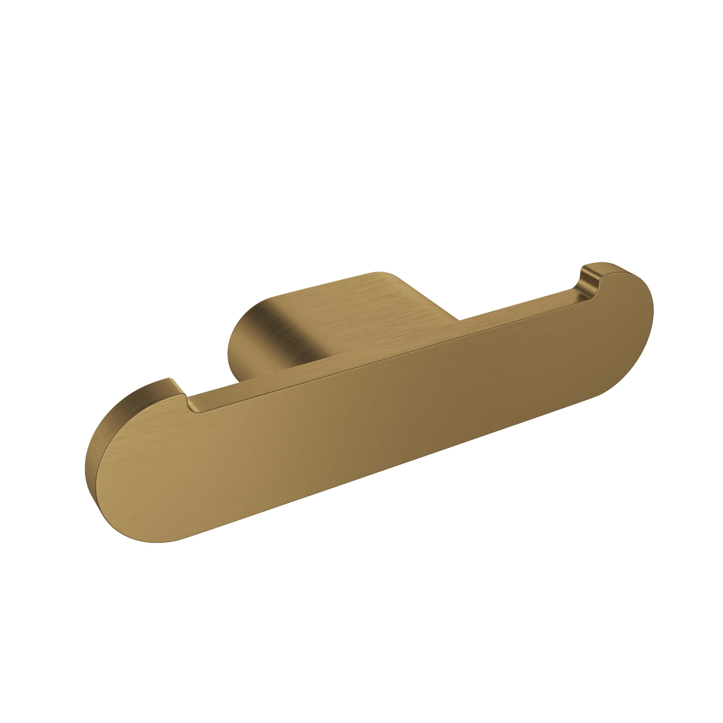 ICO V4220-BGD - Flow Double Towel Hook Brushed Gold Dark ICO V4220-BGD - Flow Double Towel Hook Brushed Gold Dark