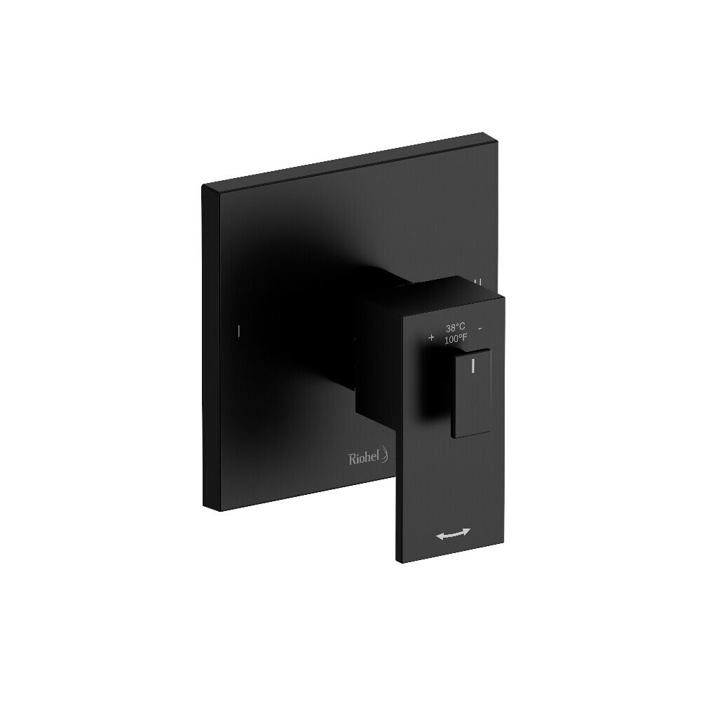 Riobel Pro TQA94BK-43 - 2-way no share Type T/P coaxial valve trim Riobel Pro TQA94BK-43 - 2-way no share Type T/P coaxial valve trim