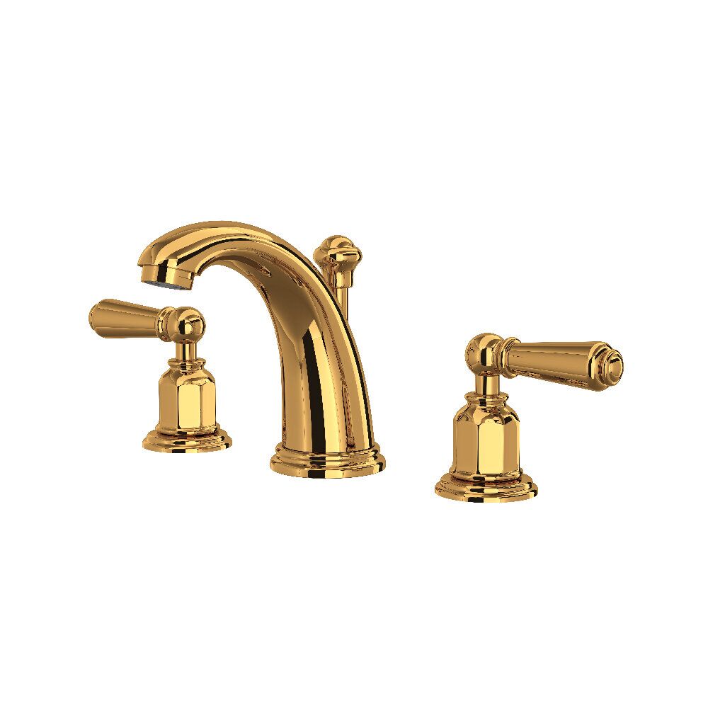 Perrin & Rowe U.3760L-EG-2 - Edwardian™ Widespread Lavatory Faucet Perrin & Rowe U.3760L-EG-2 - Edwardian™ Widespread Lavatory Faucet