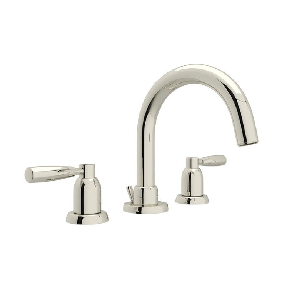 Perrin & Rowe U.3955LS-PN-2 - Holborn™ Widespread Lavatory Faucet Perrin & Rowe U.3955LS-PN-2 - Holborn™ Widespread Lavatory Faucet