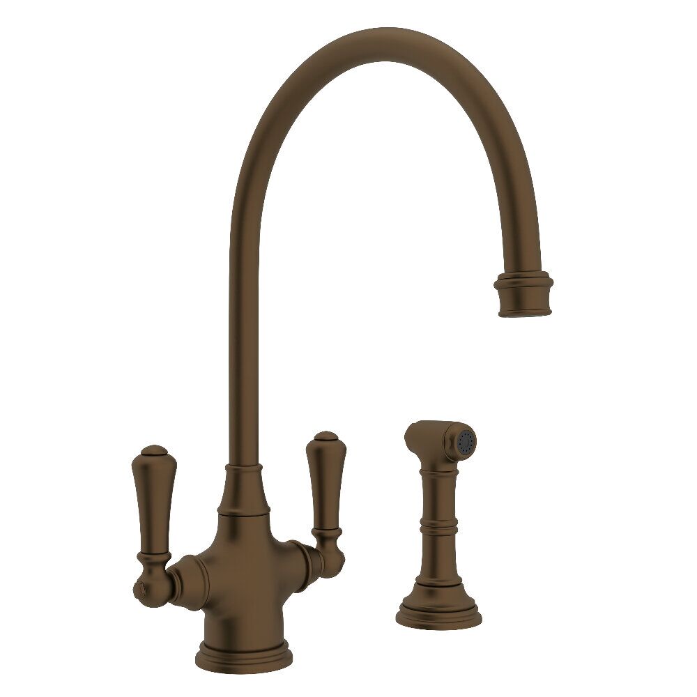 Perrin & Rowe U.4710EB-2 - Georgian Era™ Two Handle Kitchen Faucet Perrin & Rowe U.4710EB-2 - Georgian Era™ Two Handle Kitchen Faucet