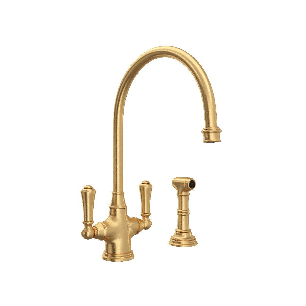 Perrin & Rowe U.4710SEG-2 - Georgian Era™ Two Handle Kitchen Faucet Perrin & Rowe U.4710SEG-2 - Georgian Era™ Two Handle Kitchen Faucet