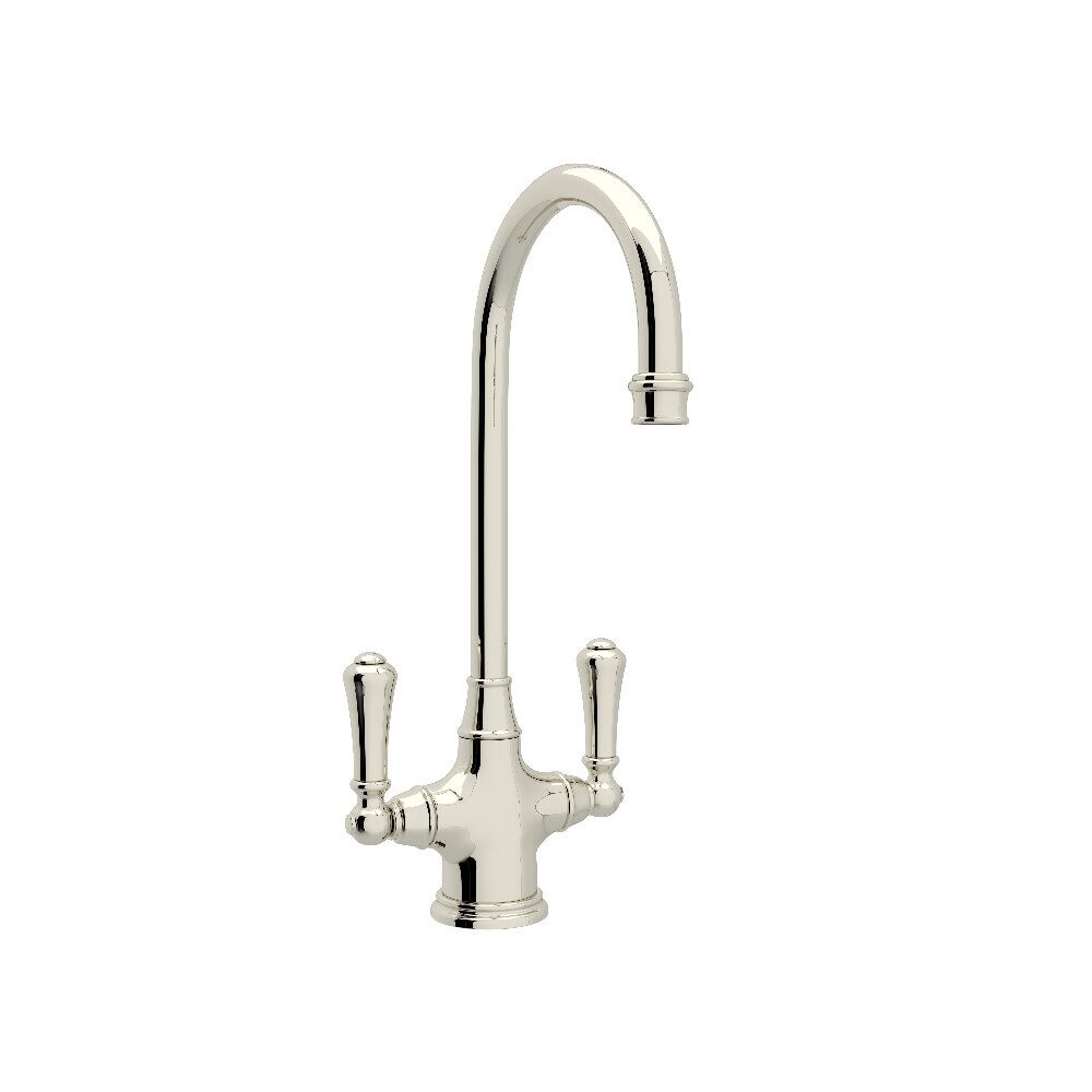 Perrin & Rowe U.4711PN-2 - Georgian Era™ Two Handle Bar/Food Prep Kitchen Faucet Perrin & Rowe U.4711PN-2 - Georgian Era™ Two Handle Bar/Food Prep Kitchen Faucet