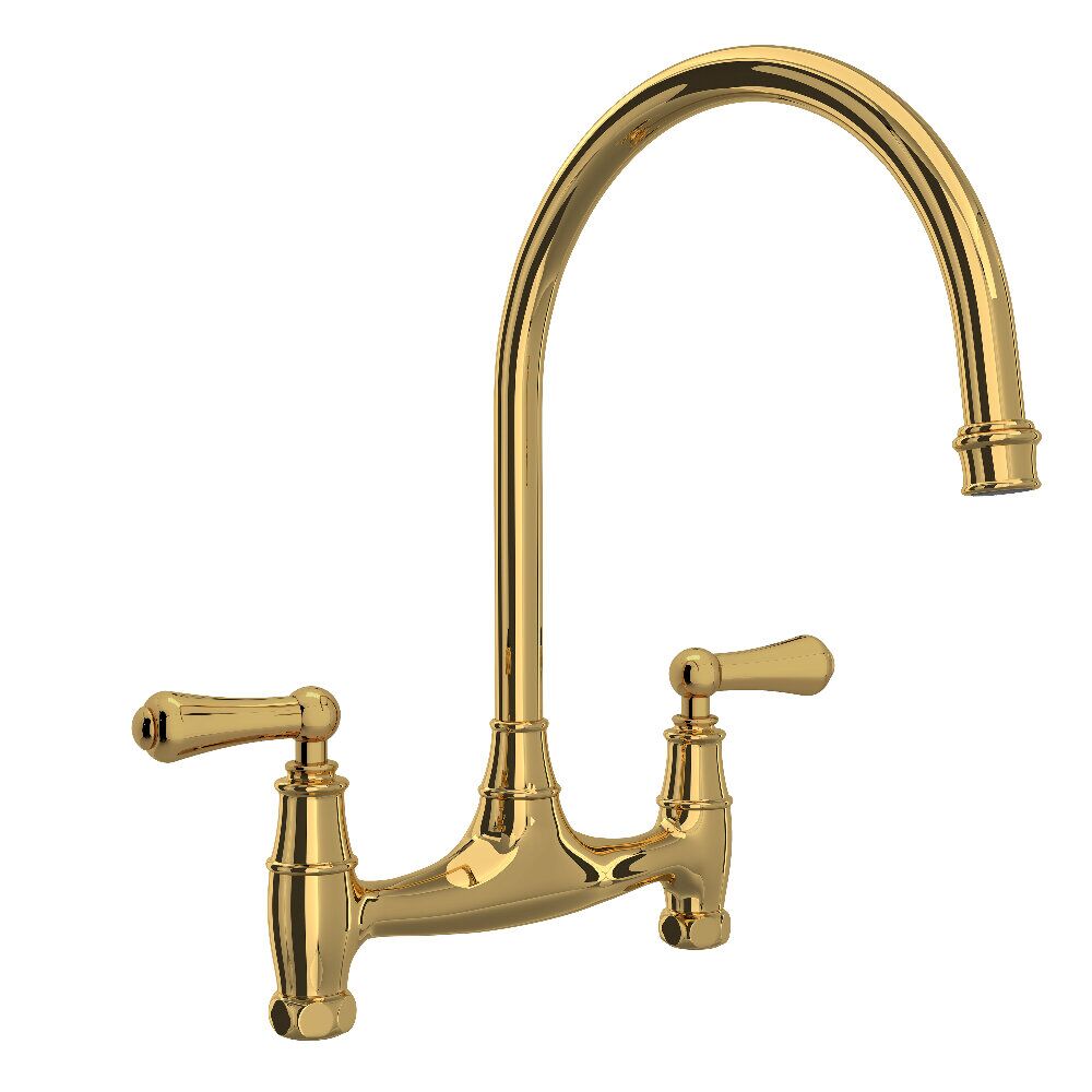 Perrin & Rowe U.4791L-ULB-2 - Georgian Era™ Bridge Kitchen Faucet Perrin & Rowe U.4791L-ULB-2 - Georgian Era™ Bridge Kitchen Faucet