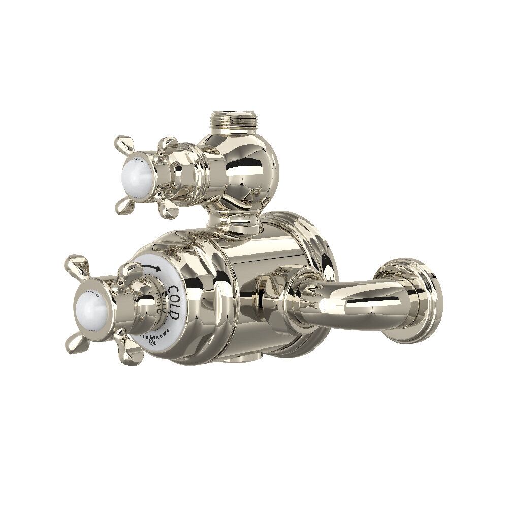 Perrin & Rowe U.5552X-PN - Edwardian™ 3/4" Exposed Therm Valve Perrin & Rowe U.5552X-PN - Edwardian™ 3/4" Exposed Therm Valve
