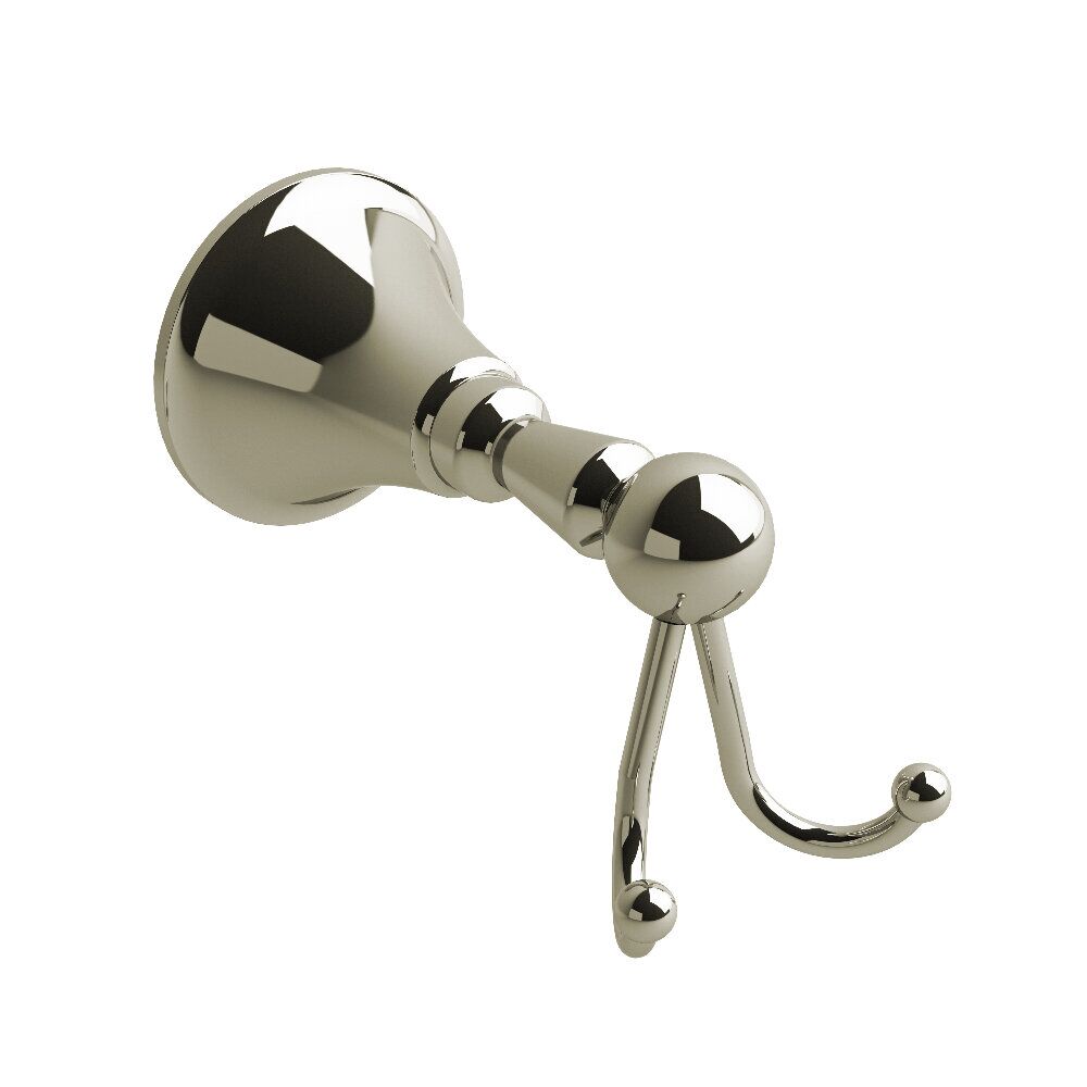 Riobel MM0PN - Momenti™ Double Robe Hook Riobel MM0PN - Momenti™ Double Robe Hook