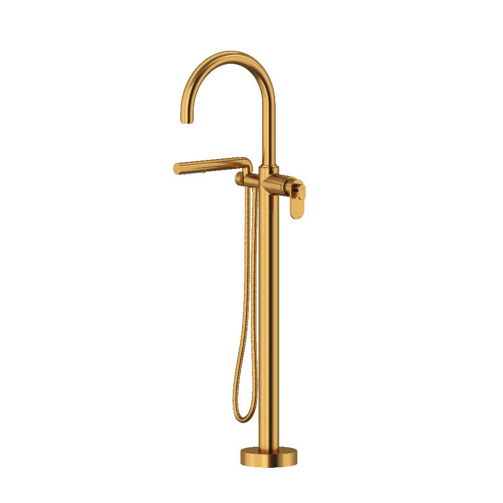 Riobel TAA39BG - Arca™ Single Hole Floor Mount Tub Filler Trim Riobel TAA39BG - Arca™ Single Hole Floor Mount Tub Filler Trim