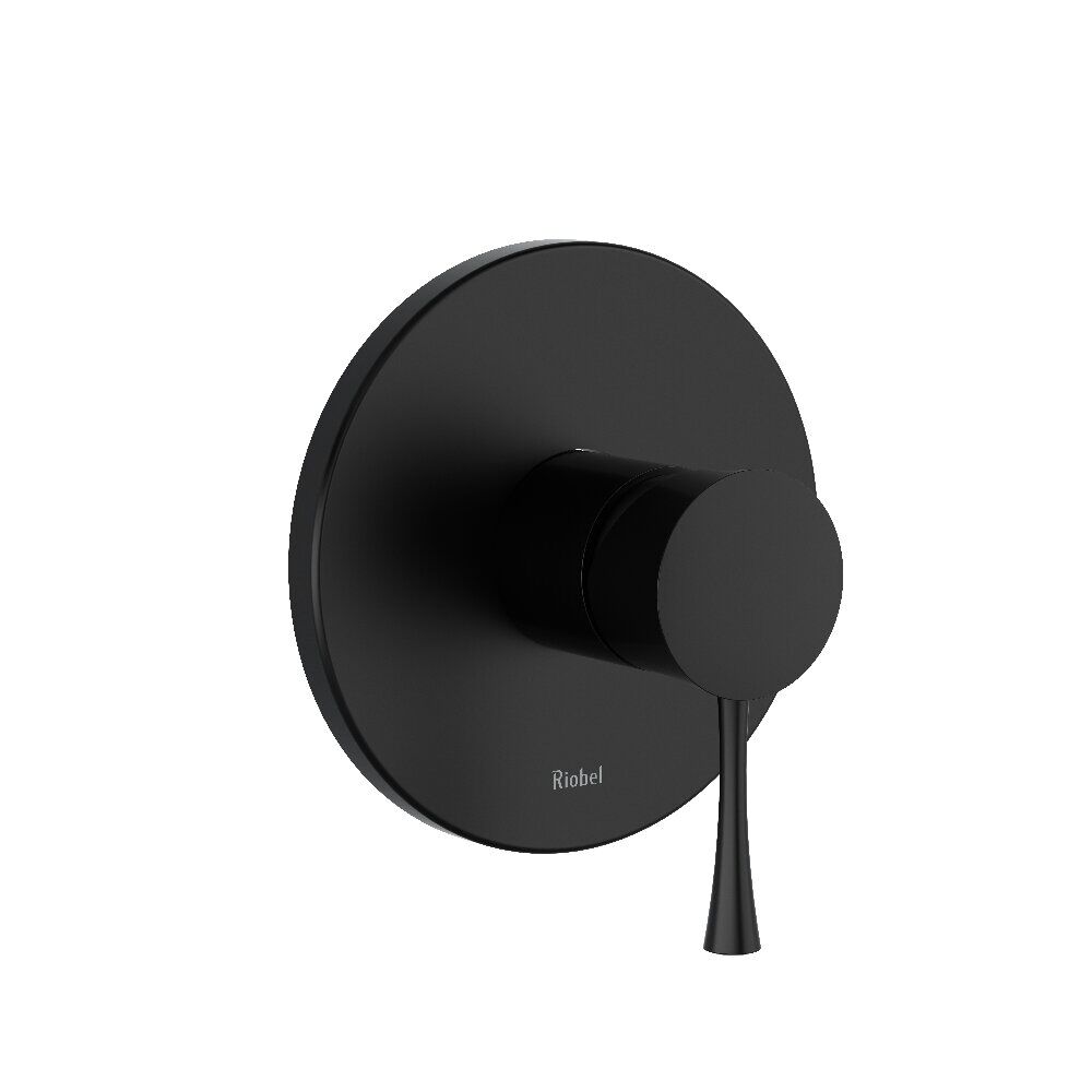 Riobel TEDTM51BK - Edge 1/2" Pressure Balance Trim Riobel TEDTM51BK - Edge 1/2" Pressure Balance Trim