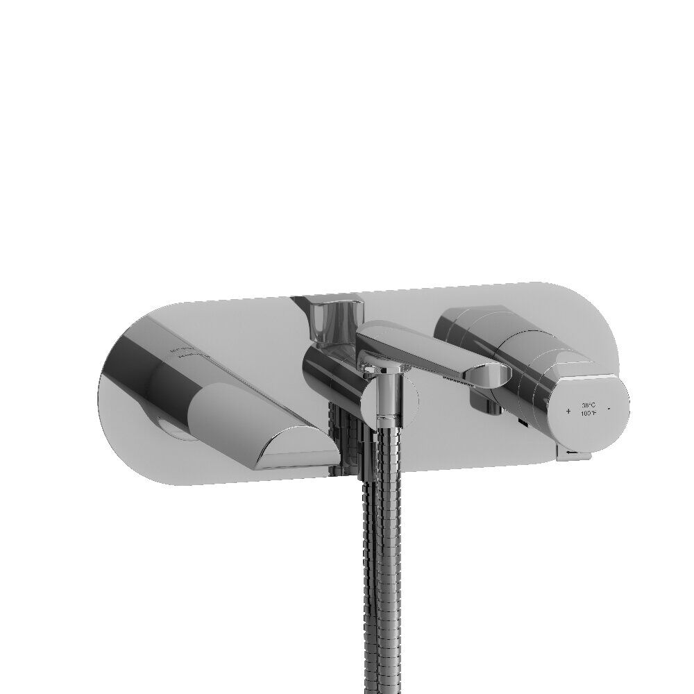 Riobel TPB21C - Parabola Wall Mount Tub Filler Trim Riobel TPB21C - Parabola Wall Mount Tub Filler Trim
