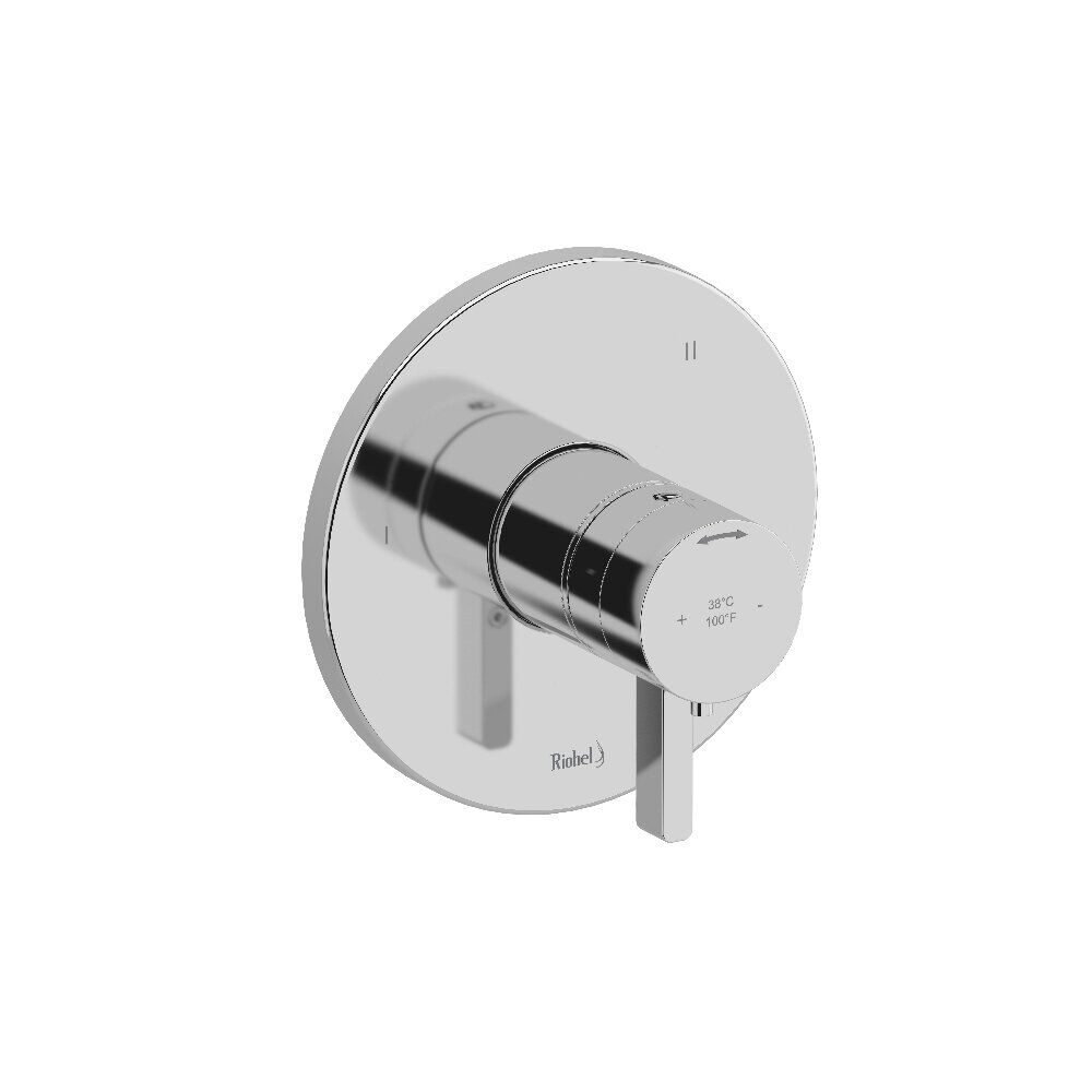 Riobel TPXTM47C - Paradox™ 1/2" Therm & Pressure Balance Trim With 3 Functions Riobel TPXTM47C - Paradox™ 1/2" Therm & Pressure Balance Trim With 3 Functions