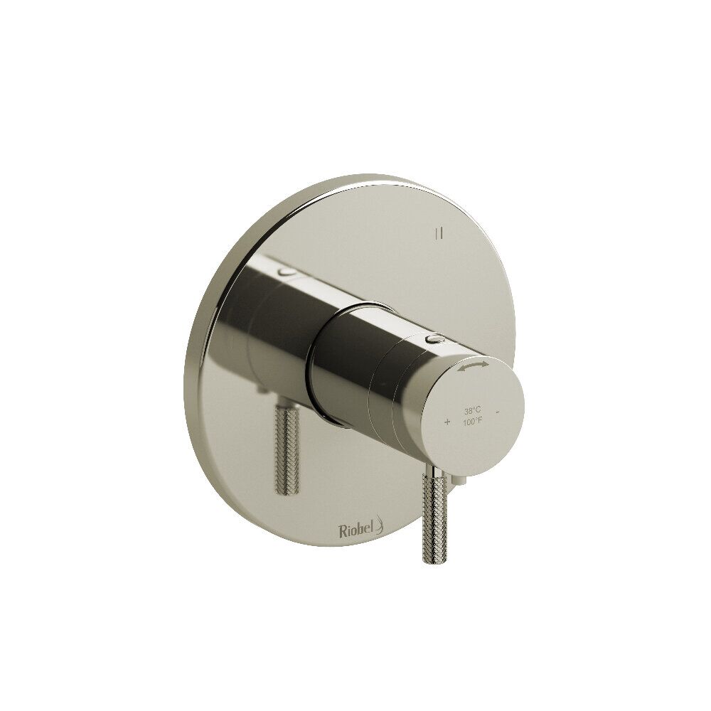 Riobel TRUTM45KNPN - Riu™ 1/2" Therm & Pressure Balance Trim With 5 Functions Riobel TRUTM45KNPN - Riu™ 1/2" Therm & Pressure Balance Trim With 5 Functions