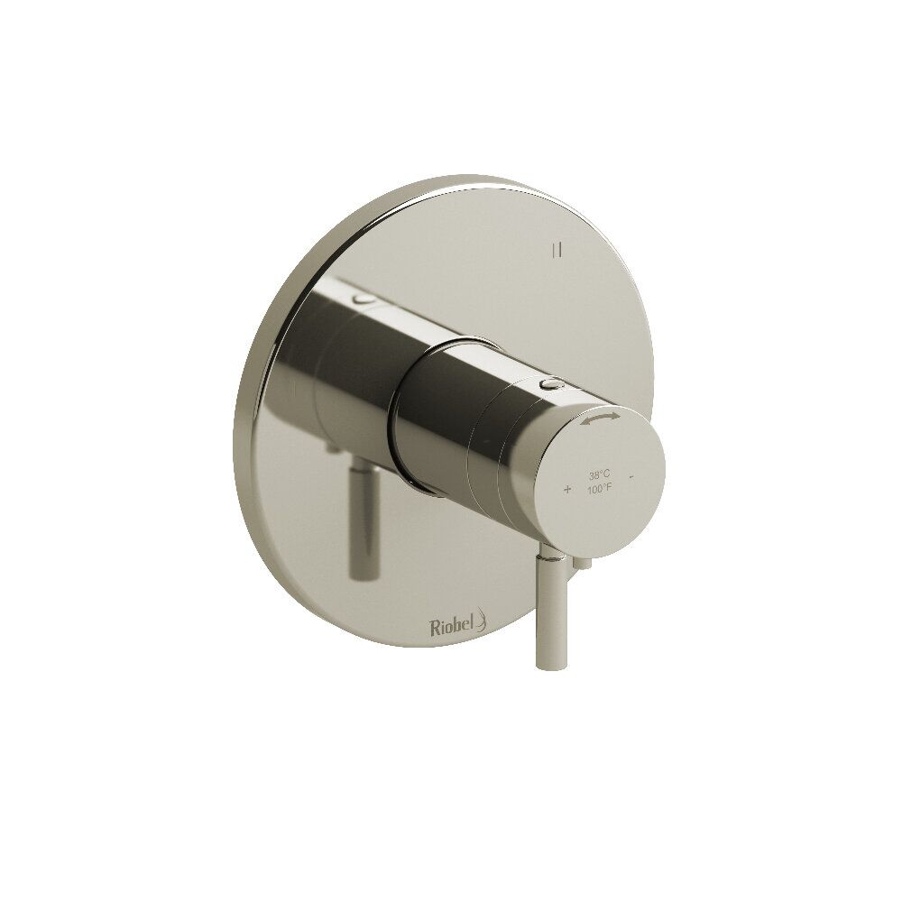Riobel TRUTM47PN - Riu™ 1/2" Therm & Pressure Balance Trim With 3 Functions Riobel TRUTM47PN - Riu™ 1/2" Therm & Pressure Balance Trim With 3 Functions