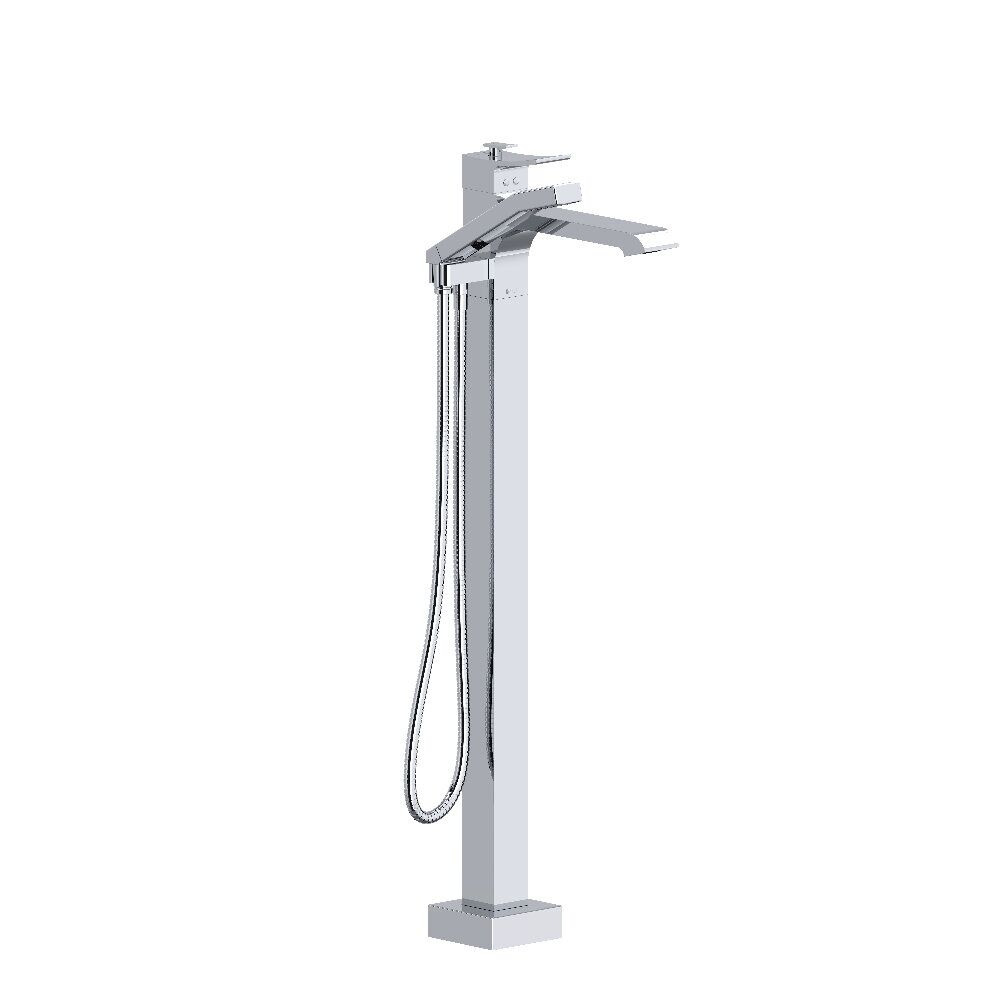 Riobel TZO39C - Zendo™ Single Hole Floor Mount Tub Filler Trim Riobel TZO39C - Zendo™ Single Hole Floor Mount Tub Filler Trim
